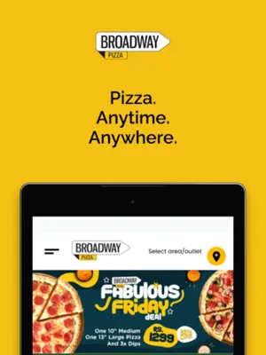 Broadway Pizza Official android App screenshot 1